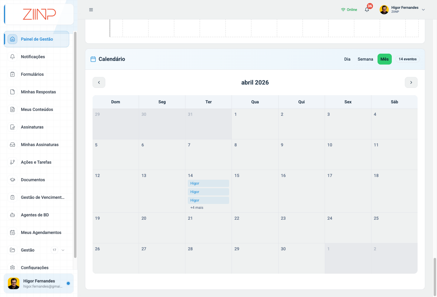 Calendario